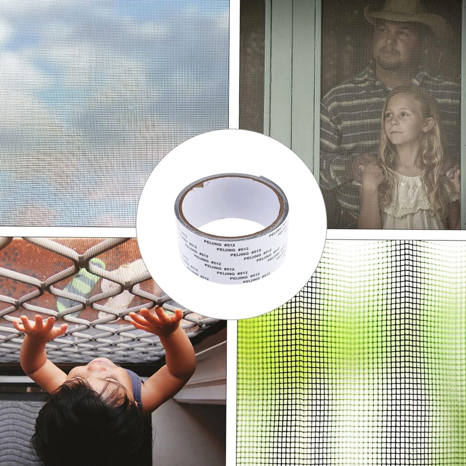 Self-Adhesive Mosquito Net Repair Tape – 2M x 5CM Roll – 1 Pc Self-Adhesive Mosquito Net Repair Tape – 2M x 5CM Roll – 1 Pc